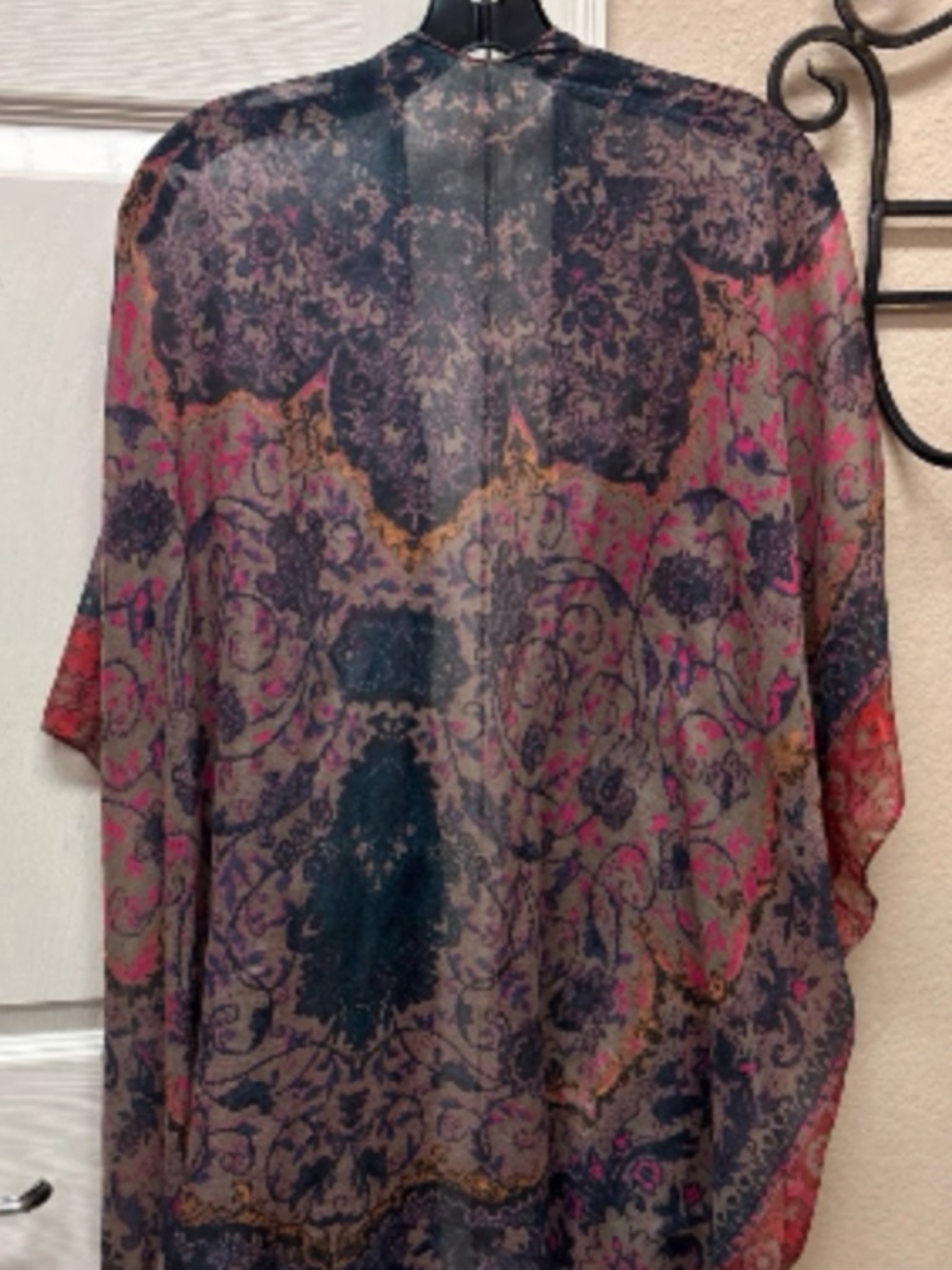 Lightweight loose jacket/shawl